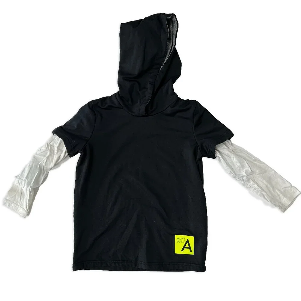 5 for $25✨ Rockets of Awesome Black Hooded Sweatshirt